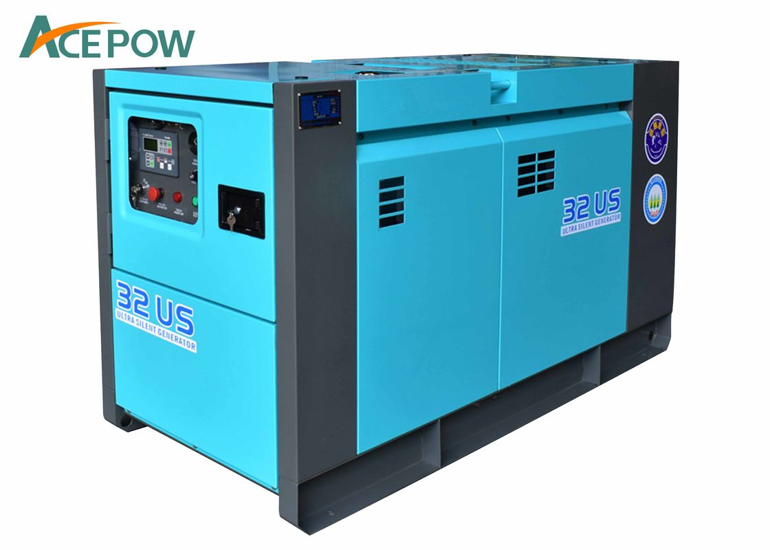 China 32A 1500RPM 4 Stroke Standby Diesel Generator factory