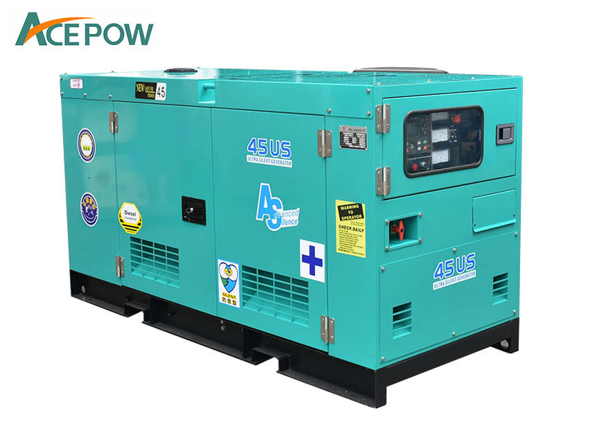 240V 4 Wires Natural Gas Standby Generator , Diesel Backup Generator For House