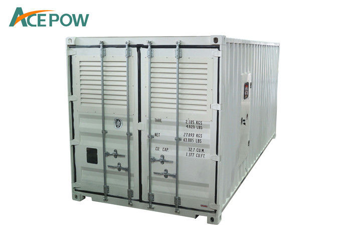 1000KVA 20 Feet 1800RPM Containerized Genset , Containerized Generator Set