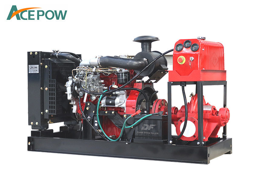 Water Cooled SS 26KW Generator Powered Water Pump