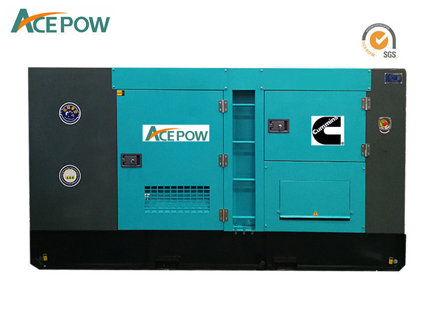 China Singel Phase 100KW 125 KVA Silent Diesel Generators For Home Use factory