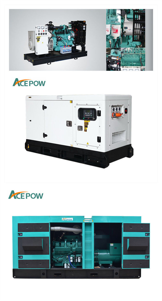 230V 250 KVA 200KW Diesel Standby Generators For Home Use 0