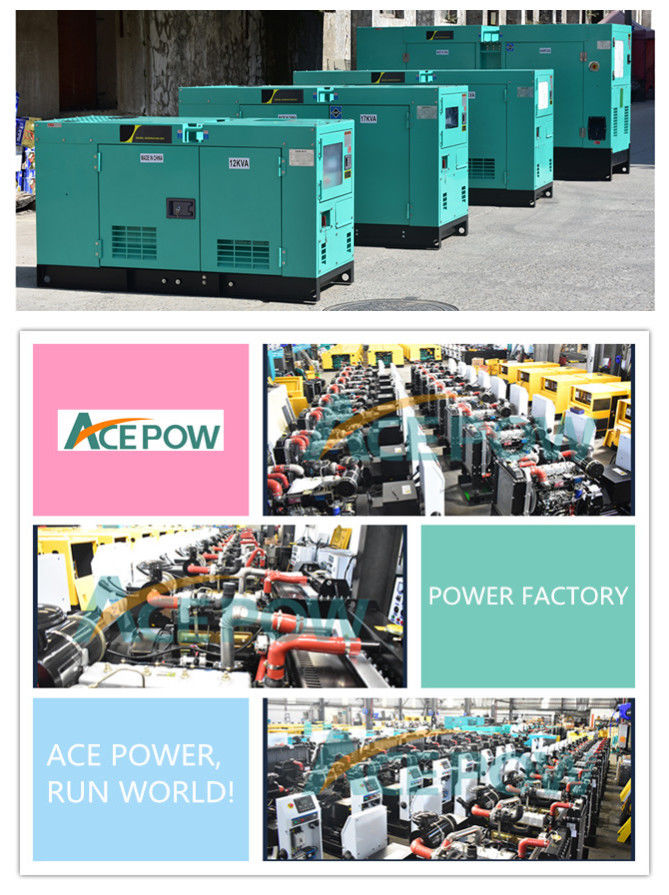 30KVA 25KW 1500 RPM Single Phase Silent Generator 0