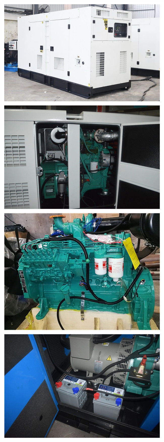 400KW Cummins 500KVA Diesel Generator , Backup Diesel Generator Commercial 0