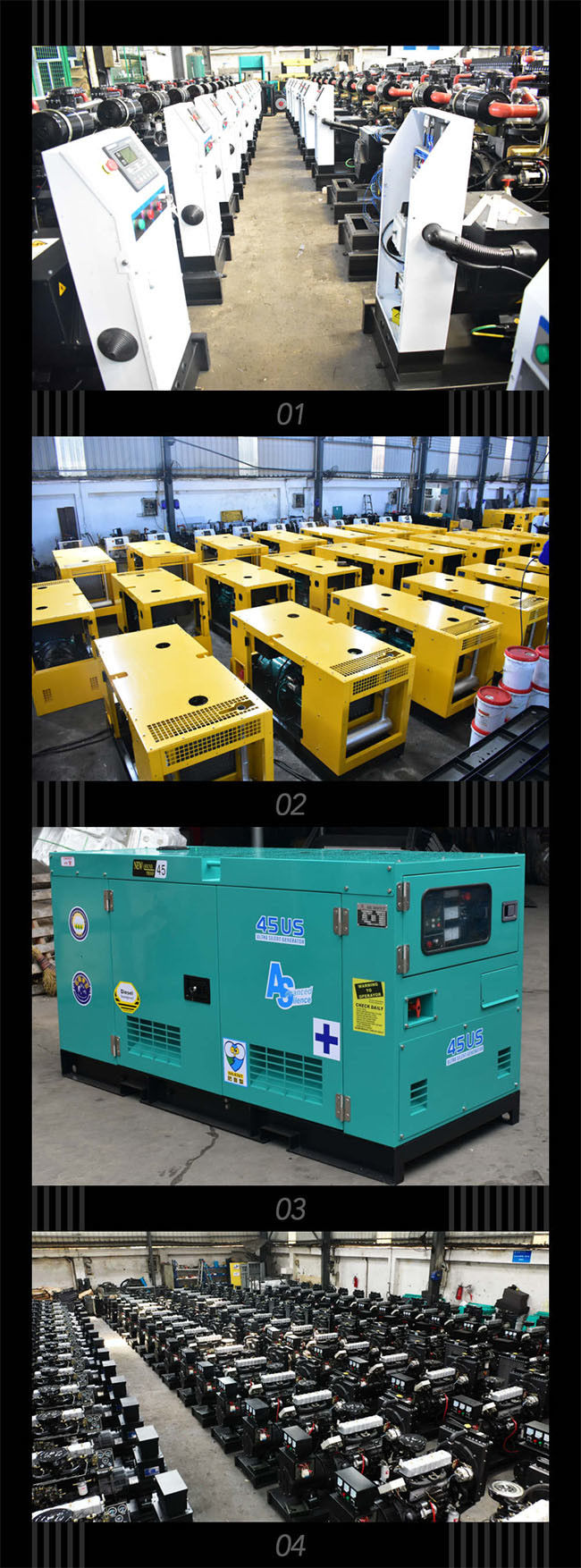 Yangdong Y4102G 30KVA Diesel Power Generator For Home 0