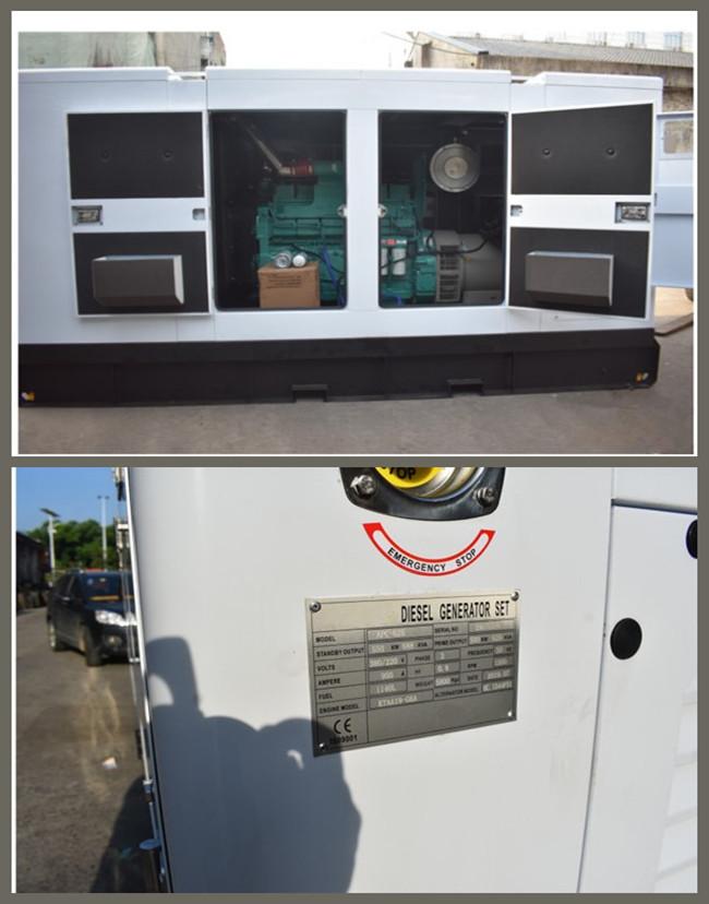 3 Cylinders 16KW 20KVA Perkins Diesel Generator Set Open Skid 0