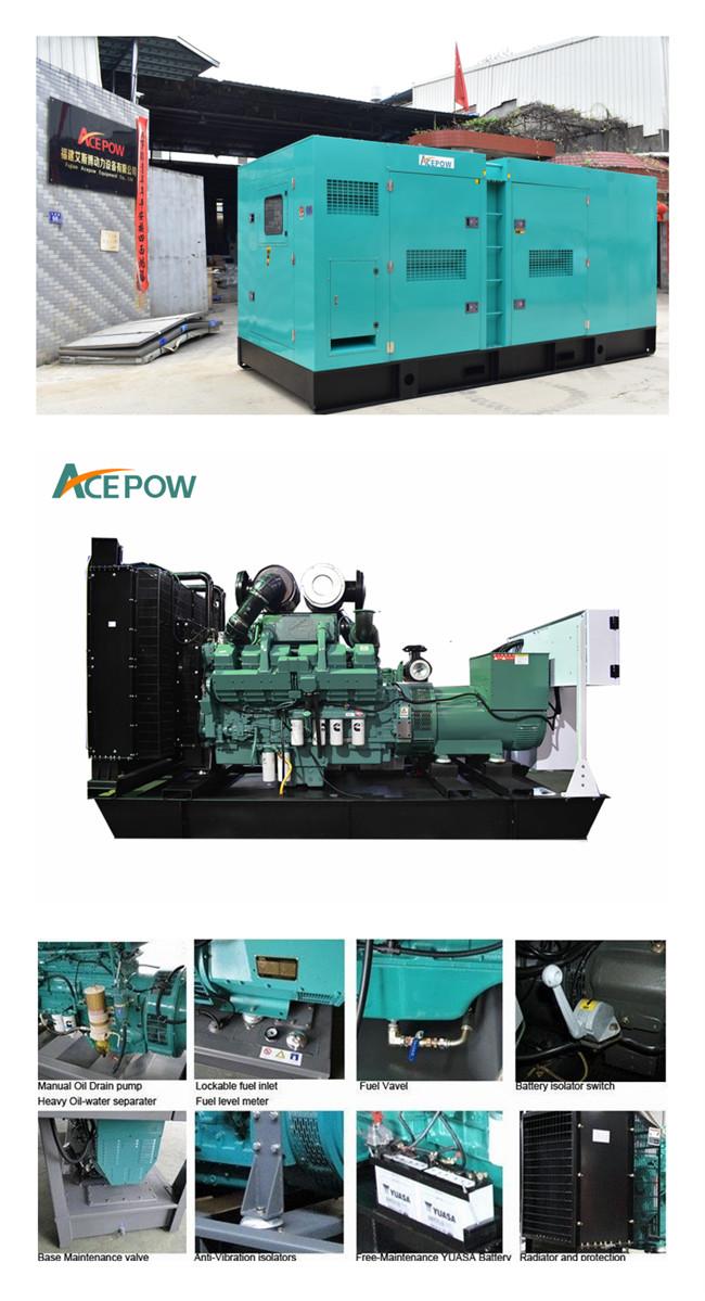 1500RPM 21KW 26KVA Cummins Diesel Powered Generator Set 0